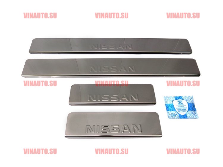Накладки на пороги NISSAN Qashgai 2007-2014