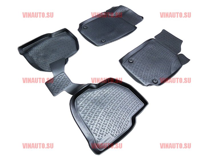 L.Locker/Коврики в салон 3D Volkswagen Polo седан (10-)/0201090201