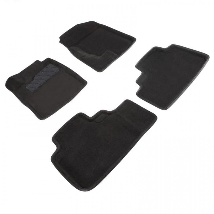 Seintex/Коврики в салон 3D текстиль HAVAL F7, F7X (2019-2024) черные/92728