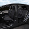 Авточехлы HAVAL Jolion 2021- (Ромб) чер+синяя строчка Авточехлы HAVAL Jolion 2021- (Ромб) чер+синяя строчка