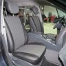 Авточехлы Ssang Yong-Kyron (Ромб) чер+тем.сер Авточехлы Ssang Yong-Kyron (Ромб) чер+тем.сер