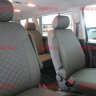 Авточехлы VW- T-5/T-6 (8 мест) рестайлинг с 2009 (Ромб) тем.сер+тем.сер Авточехлы VW- T-5/T-6 (8 мест) рестайлинг с 2009 (Ромб) тем.сер+тем.сер