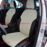 Авточехлы SKODA-Octavia-A-7 Elegance (с задн. подлокотником) (Аригон) чер+бел