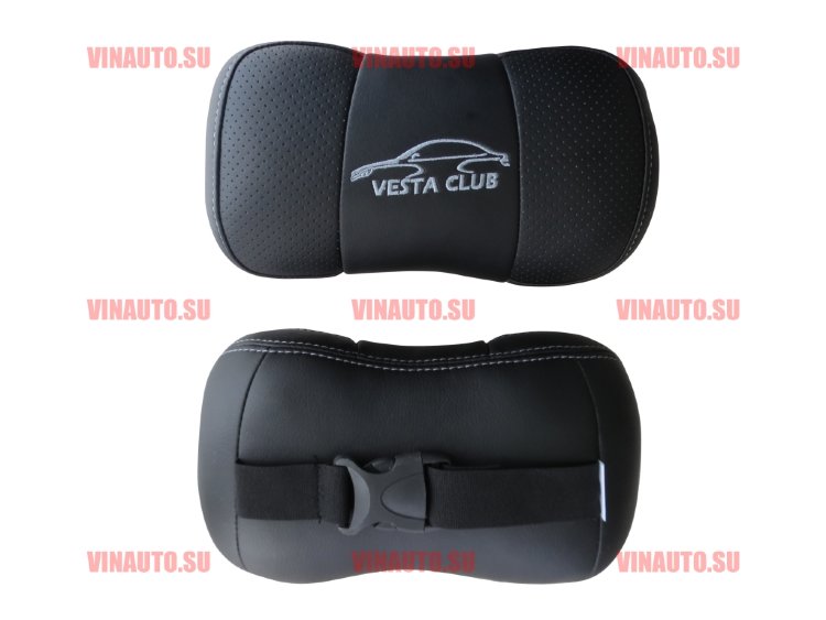Автомобильные подушки для шеи Vesta Club (Аригон) чер+чер