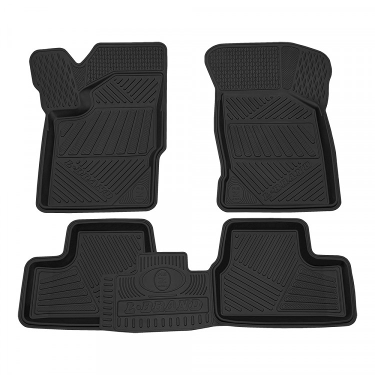 Rezkon/Коврики в салон резиновые LADA Granta 2011-/Kalina 2004-/1039015100