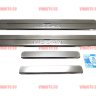 Накладки на пороги NISSAN Almera 2012-2014 (Ступеньчатые) Накладки на пороги NISSAN Almera 2012-2014 (Ступеньчатые)