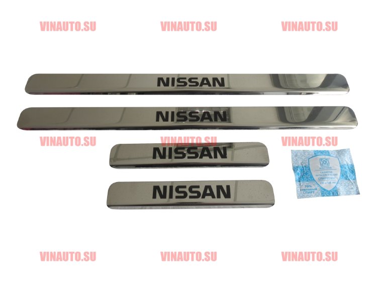 Накладки на пороги NISSAN Qashgai, Teana, Note (Краска) Накладки на пороги NISSAN Qashgai, Teana, Note (Краска)