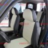 Авточехлы Chevrolet-NIVA 2002-2014 (Аригон) чер+бел