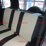 Авточехлы Chevrolet-NIVA 2002-2014 (Аригон) чер+бел