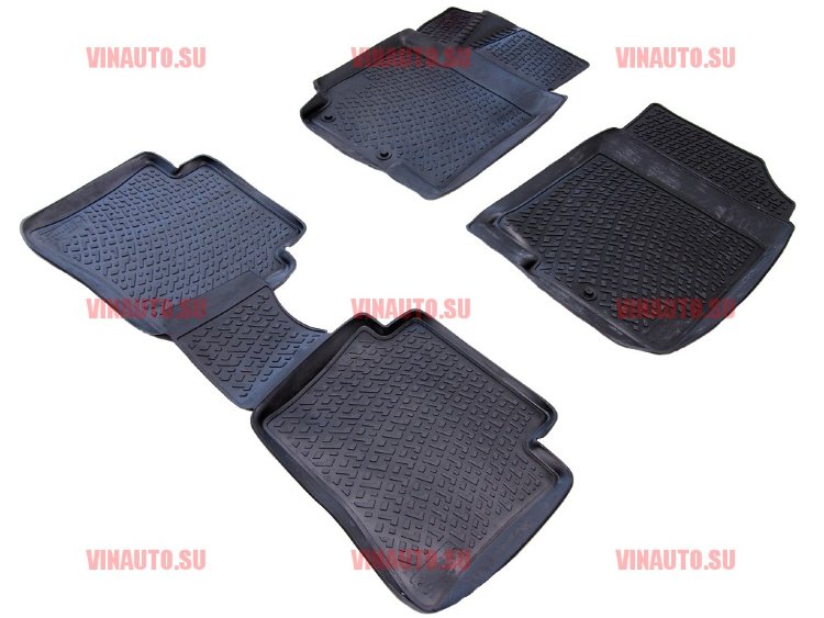 L.Locker/Коврики в салон 3D Kia Rio (11-)/0203010601